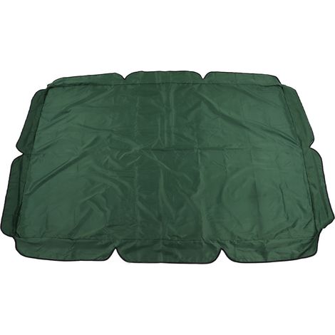 Housse imperméable pour balancelle de jardin, cour, chaise à bascule, en tissu Oxford enduit argenté 210D, balancelle de balcon, vert foncé (1/5)