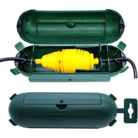 2 PCS Boîte Étanche pour Connexions Électriques d'Extérieur IP44 Parfaite pour le Jardin et le Bricolage (1/5)