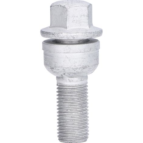 OKAT Radbolzen, kaltgeschmiedeter Stahl, 16 mm Sechskant-Kugelsitz-Sicherungsschraube, wärmebehandelt, 8R0601295A für PKW