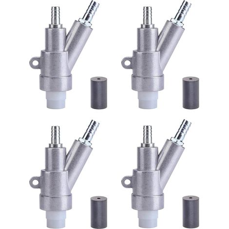 4X Outils de Sablage à Air Comprimé pour la Poussière de Rouille Enlever L'Outil Pneumatique de Sablage avec Buse en Carbure de Bore (6MM) (1/5)