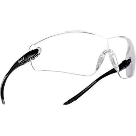 Pantalla de PC incolora antirayaduras, antiniebla - Patillas pivotantes, rectas antideslizantes - Cable incluido