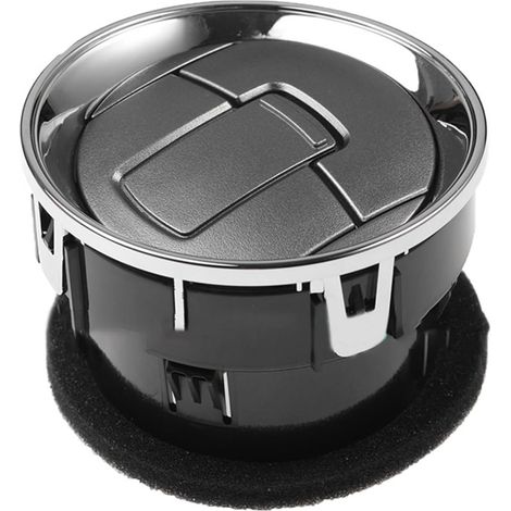 Grille d'aération professionnelle pour grille d'aération avant et intérieur Chromé Taille compacte Convient pour conduit d'aération F15 2008-2014 (1/4)