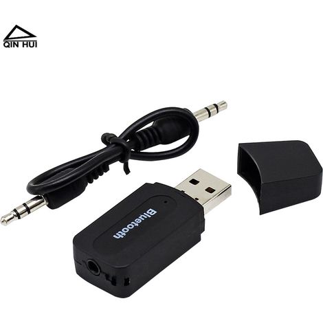 Kabelloser Bluetooth-Autoradioempfänger mit 3,5-mm-AUX-Ausgang, USB-Stromversorgung und BT-163-Technologie. (1/4)