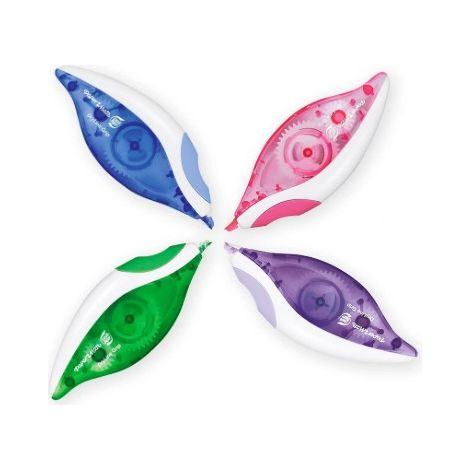 Paper mate cinta correctora dryline 85mx5mm colores varios -12u-