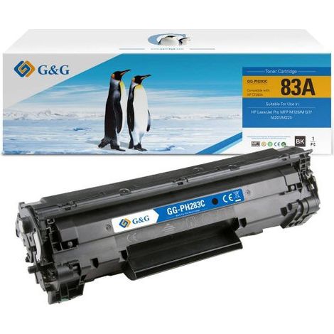 G&G Kompatibel mit HP 83A / CF283A Toner - Marke: (1/4)