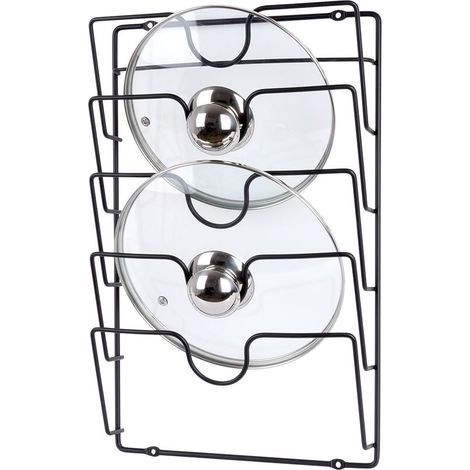 Support de couvercle de casserole pour 5 couvercles - organisation maximale de la cuisine