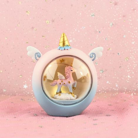 Lampe de table créative et originale pour chambre de fille, décoration cœur, licorne, lampe étoile, cadeau pour étudiante (1/5)