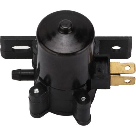 Jeffergarden Moteur de pompe de lave-glace d'essuie-glace 12V AWP01, 2 bornes, pièces universelles pour voiture, camion et Bus (1/4)