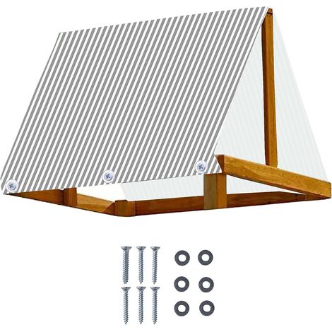 Toldo de sombra para parque infantil, toldo de repuesto para casita de juegos a prueba de sol, cubierta de vela de sombra compacta de 89,76 x 42,91 pulgadas, piezas de equipo para áreas de juego al ai (1/5)