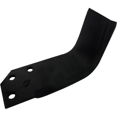 Couteau de fraise droit 205mm type Labour pour fraise arrière AGRIA 6038