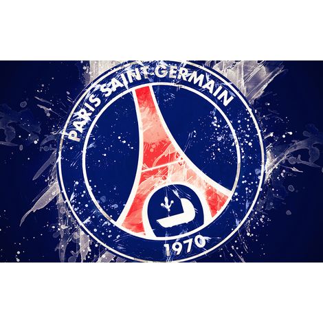 Papier peint panoramique Foot / Football - PSG - Paris Saint Germain - 130 cm x 81 cm (1/2)