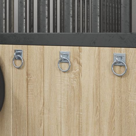 Teenpull – Anbinderinge mit Platten 3 Stk. Silbern Stahl (1/5)
