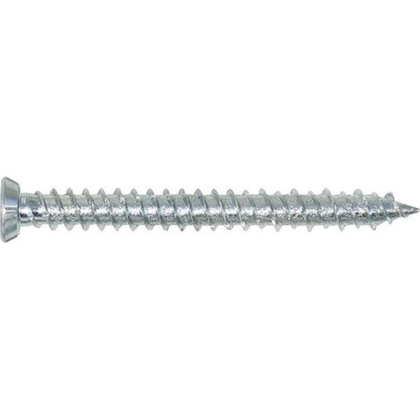 tornillo hormigón. acero. zincado brillante. diámetro 7,5 tor.hormigon 7.5-152 tor.hormigon 7.5-152mm ( color:000000 100)