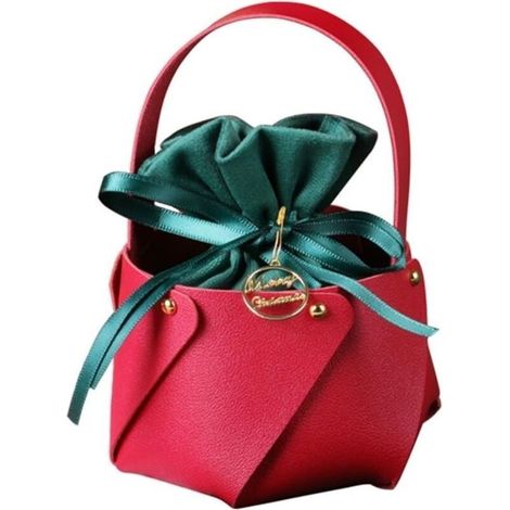 5 pièces boîtes d'emballage cadeau  à bonbons boîte-cadeau boîtes d'anniversaire sac de pomme en velours Ping An Fruit, boîte d'emballage de boule transparente (1/4)