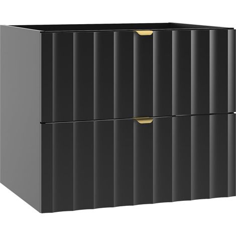 Mueble bajo lavabo 60cm Lexa Negro (1/4)
