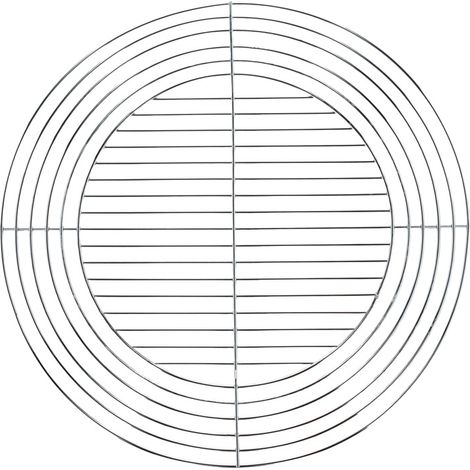 Grille ronde réglable - Acier chromé (1/2)