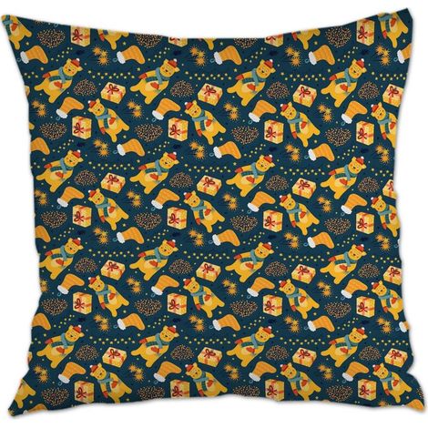 Housse de coussin 45x45 cm en polyester fermeture à glissière pour mariage, anniversaire, la Saint-Valentin, la Fête des Mères (1/5)
