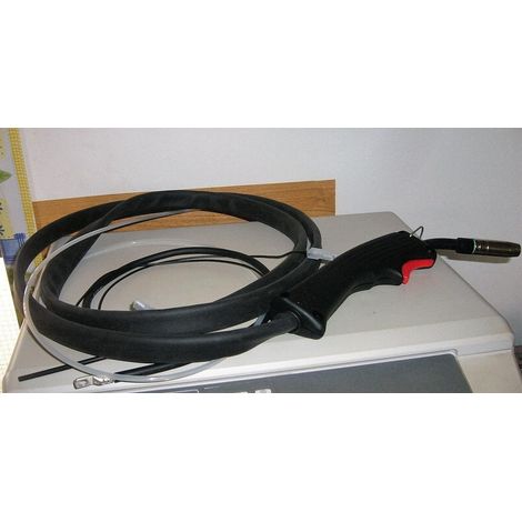 TORCIA SALDATRICE SALDATORE 2MT 160A ORIGINALE TELWIN TELMIG 150 742901 (1/2)