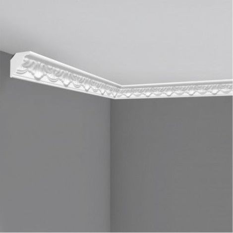 €0,59ml STOCK . Pacco da 220ml di cornice decorativa in polistirene compatto XPS 30X30x2000 LD08G