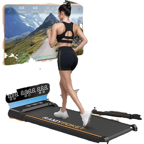 Tapis de course électrique, inclinaison de 9 %, fonctionnement silencieux, W1S2 (1/2)