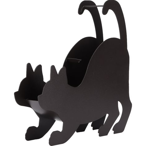 Porte-spirale anti-moustiques rétro en fer forgé en forme de chat mignon, porte-encens pour salon, chambre, centre commercial, salle de bain ou extérieur