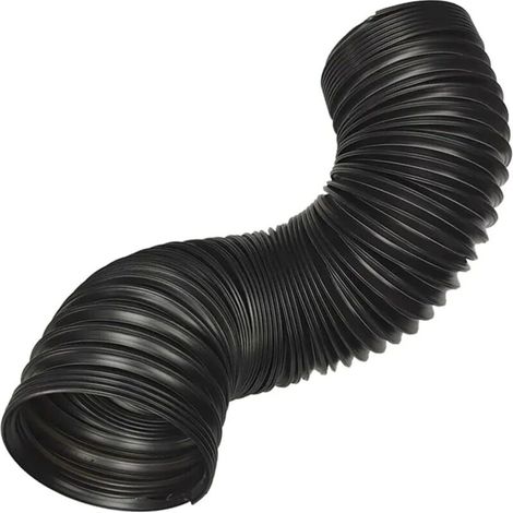 50 mm flexibler Ansaugschlauch – Silikonverstärkt mit Stahldraht – Wasserdicht und teleskopierbar – Für optimale Leistung