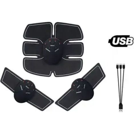 [11D] Appareil de stimulation musculaire EMS pour les hanches et les abdominaux - Appareil de musculation et de fitness à domicile pour la perte de poids -FA--AquaForge (1/5)