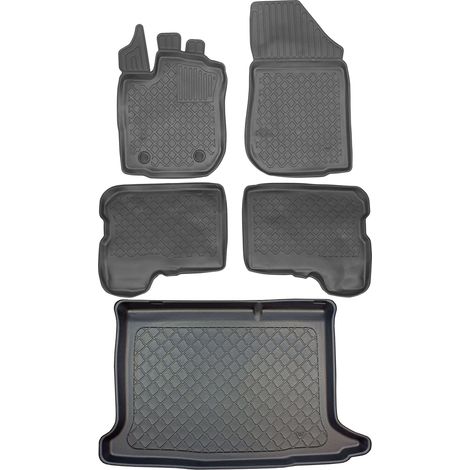 Dacia Stepway II Hatchback de diciembre de 2012 a 2020. JUEGO: alfombrillas para coche + alfombrilla para maletero. (1/5)