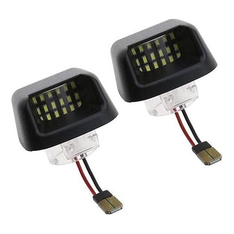 1 paire de feux de plaque d'immatriculation arrière 18 LED 26510 ZP50A 6500K 12V, compatibles avec Navara D40 2004-2020 Armada Titan Xterra (1/5)
