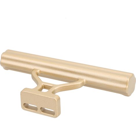 Support d'extension de guidon de vélo multifonction en alliage d'aluminium pour phare et ordinateur de bord (Gold) (1/5)