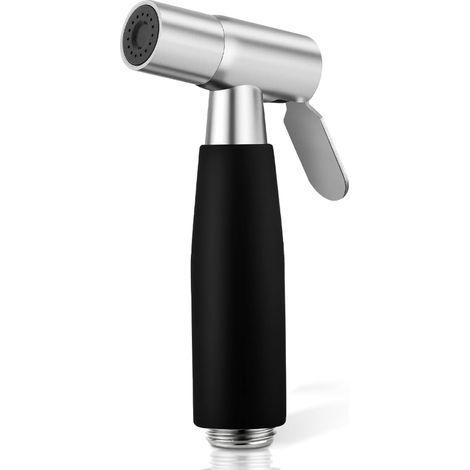 Hand Held Shower Set Stainless Steel Bidet Muslim Shower Head Toilet Shower Head Adjustable Pressure Spray for Feminine Hygiene and Animal Bathing