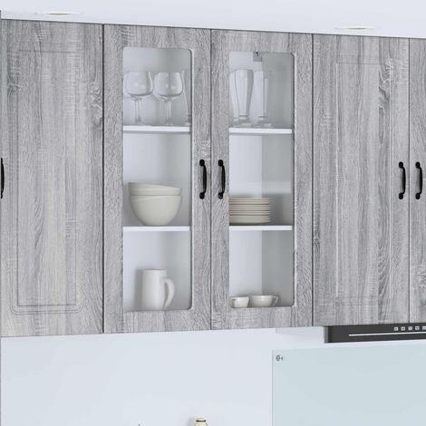 Küchenschrank Graues Sonoma 80 x 31 x 100 cm Holzwerkstoff