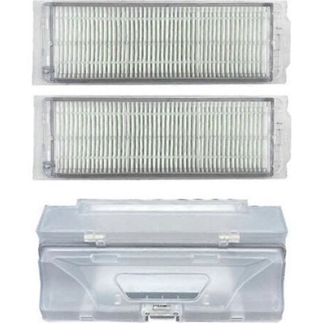 Cubo de basura para aspiradoras Xiaomi Mijia Mop 2 Lite y Mop 2 Pro (modelos MJST1S y MJST1SHW), filtro HEPA y accesorios para el hogar. (1/5)