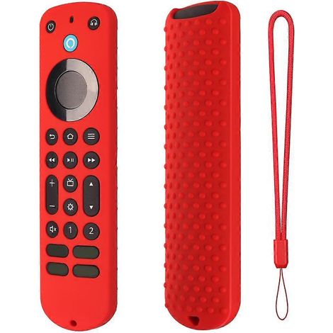 Hülle für Alexa-Sprachfernbedienung, rutschfest, flexibel, stoßfest und schlagfest. (1/4)