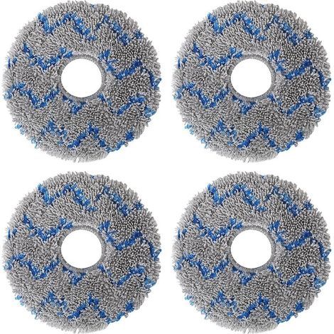 Cloth of mop 4 pieces for Roborock Q Revo for pieces of replacement for vacuum Roborock P10, pads of mop washable and reusable (1/5)