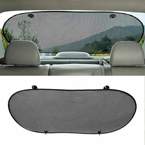 Sonnenschutz fürs Auto – Heckscheibe – Schwarz (1/5)