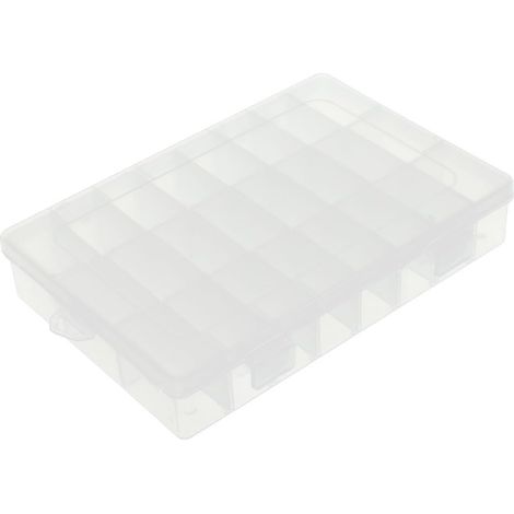 Klare Kunststoff-Elektronikkomponenten-Aufbewahrungsbox-Behälterhalter