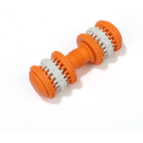 Jouets Pour Chiens Jouets Pour Chiens Haltères Jouets À Mâcher Pour Chiens En Silicone Jouets D'Entraînement Interactifs Pour Animaux De Compagnie Soins Dentaires Et Plaisir À Mâcher Pour Les Chiens (1/5)