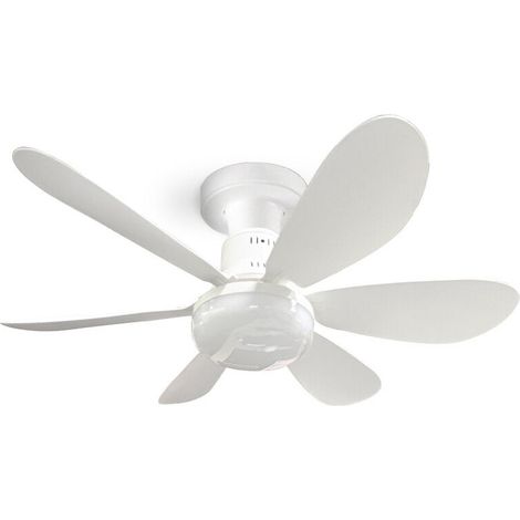 Deckenventilator mit Licht und Fernbedienung, dimmbarer 40-W-LED-Deckenventilator mit E27-Fassung