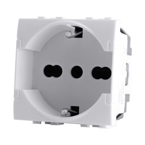 Mapam Serie elettrica Frutti Compatibili serie Bticino Light (ART)  Presa Schuko