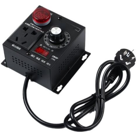 Régulateur électronique à thyristors AC220V 9A 4000W haute puissance, régulateur de température, variateur de lumière (1/5)