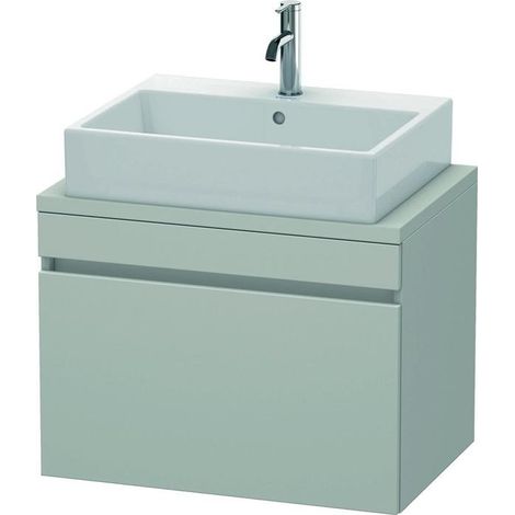 DU WTU DuraStyle f. Konsole 512x700x478 1 Auszug, betongrau matt/betongrau matt (1/5)
