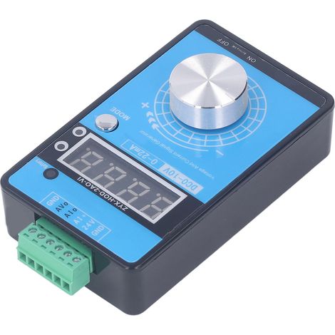 Strom- und Spannungssignalgenerator DC 0–10 V, 0–22 mA Ausgang, analoger Simulator, DC 24 V Stromversorgung (1/5)