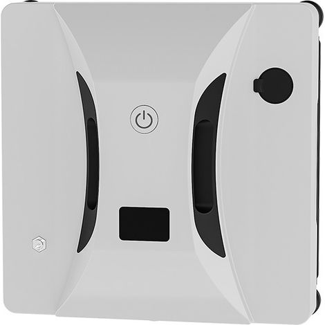 Robot Nettoyeur de vitres avec Double pulvérisation, Robot aspirateur à Haute Aspiration 2800 Pa avec Application télécommande, Robot Lave-Mur électrique en Verre, Anti-Chute, fenêtre et