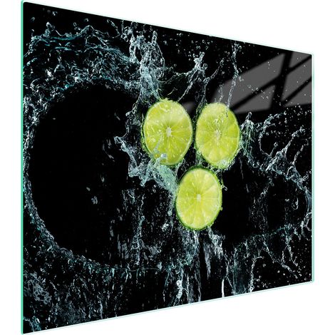 TAGLIERE IN VETRO 52x40 LIMONE (1/5)