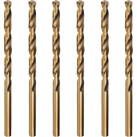 6pc M35 Foret Cobalt Metal Hélicoïdaux, 2mm HSS Forets Meche Metal (1/5)