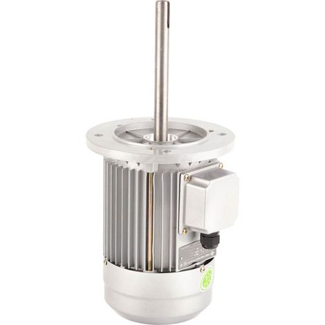 Moteur électrique triphasé 750W résistant à la chaleur, 1420 tr/min, 220V/380V, usage industriel, haute température, moteur asynchrone compact pour machines. (1/5)