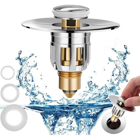 Plongée de drainage de l'évier 2,36 pouces pour la prise de salle de bain universelle (1/5)