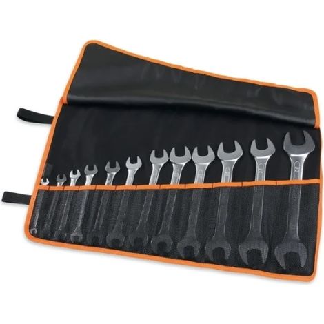 Beta 55/B12N Jeu de clés à fourche en pochette 12 pcs. (1/3)
