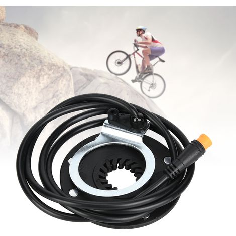 Kit de conversion électrique vélo avec capteur de puissance 8 aimants et connecteur waterproof